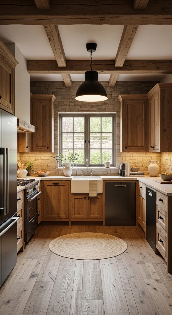 Rustic Charm Meets Modern Function
