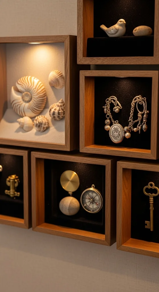 Shadow Box Shelves