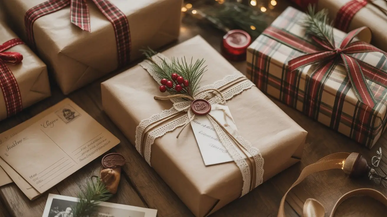 Vintage Christmas Wrapping Paper Ideas