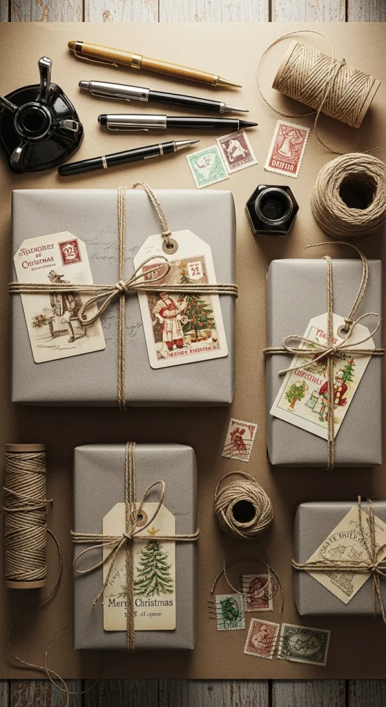 Vintage Postcard Tags