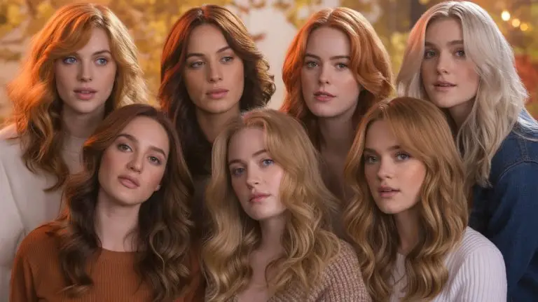 Warm Hair Colors to Try This Fall