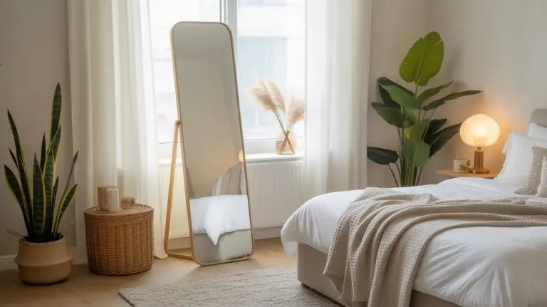 Where to Place a Full-Length Floor Mirror in Your Bedroom and Other Spaces