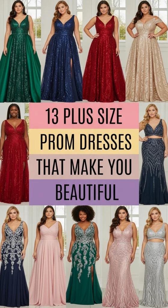 Plus Size Prom Dresses That Make You Feel Beautiful