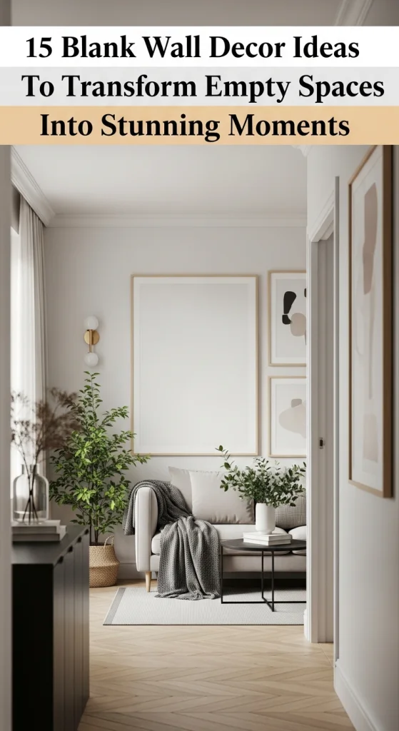 Blank Wall Decor Ideas