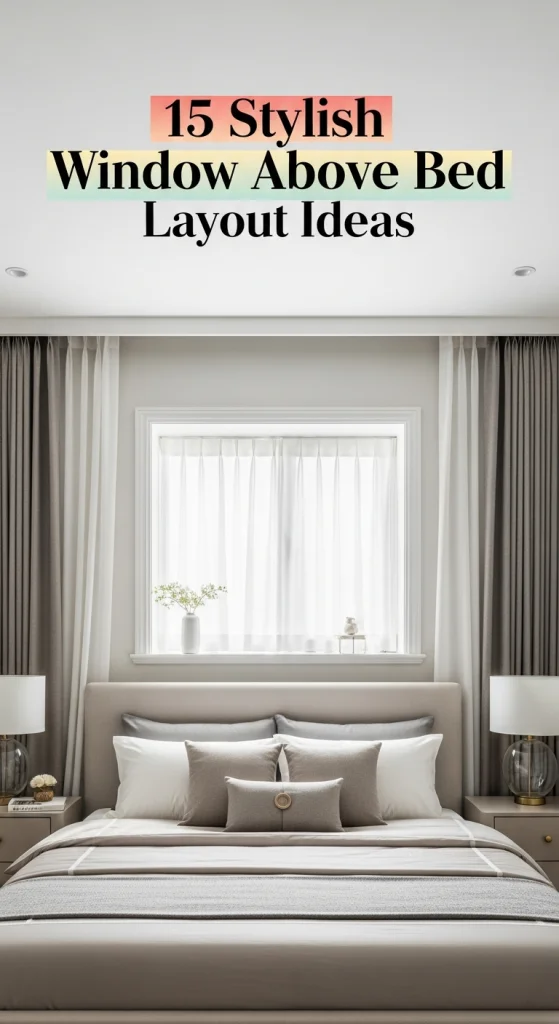 Window Above Bed Layout Ideas