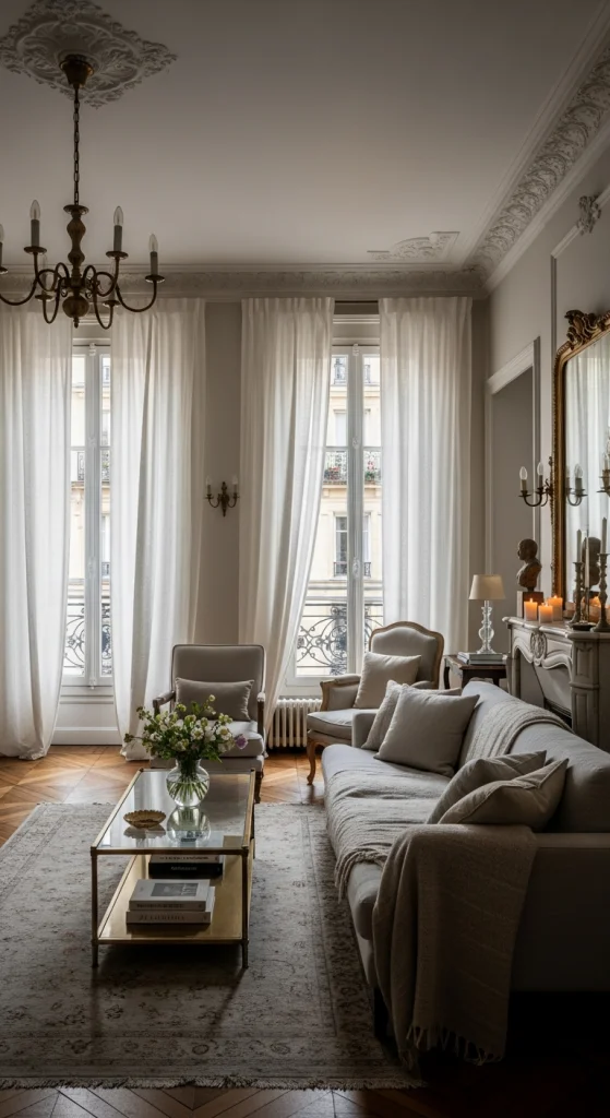 Add Sheer Curtains For Soft Light