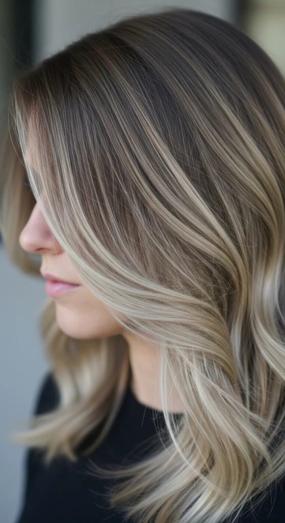Ash Brown Balayage