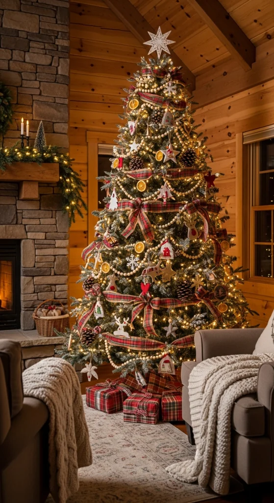 Choose a Rustic Farmhouse Christmas Tree