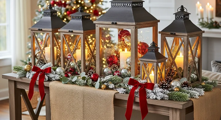 Christmas Lantern Decor Ideas