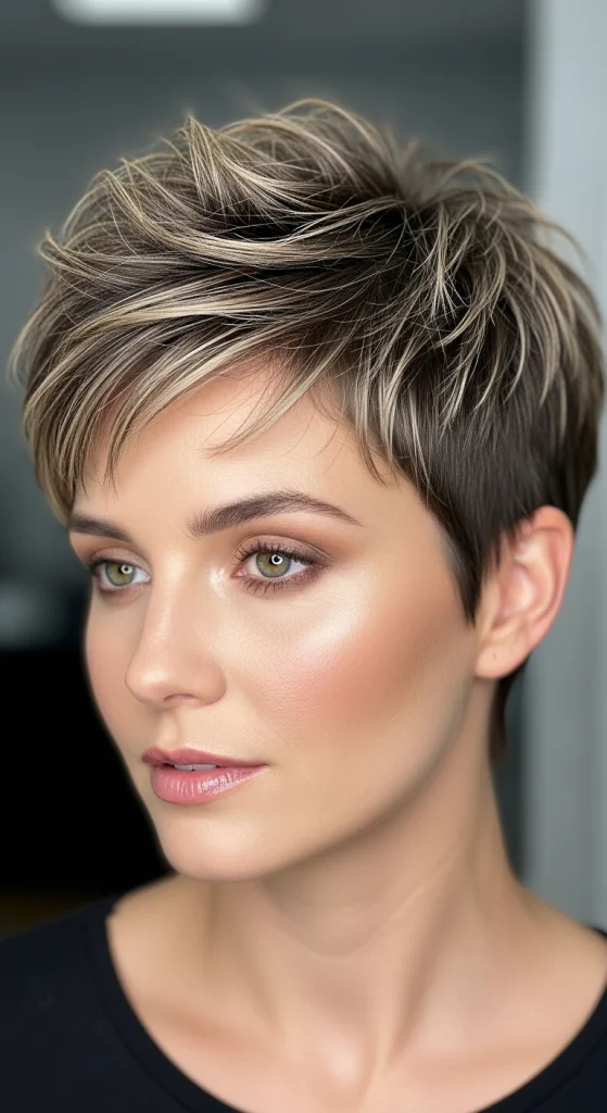 Classic Spiky Pixie