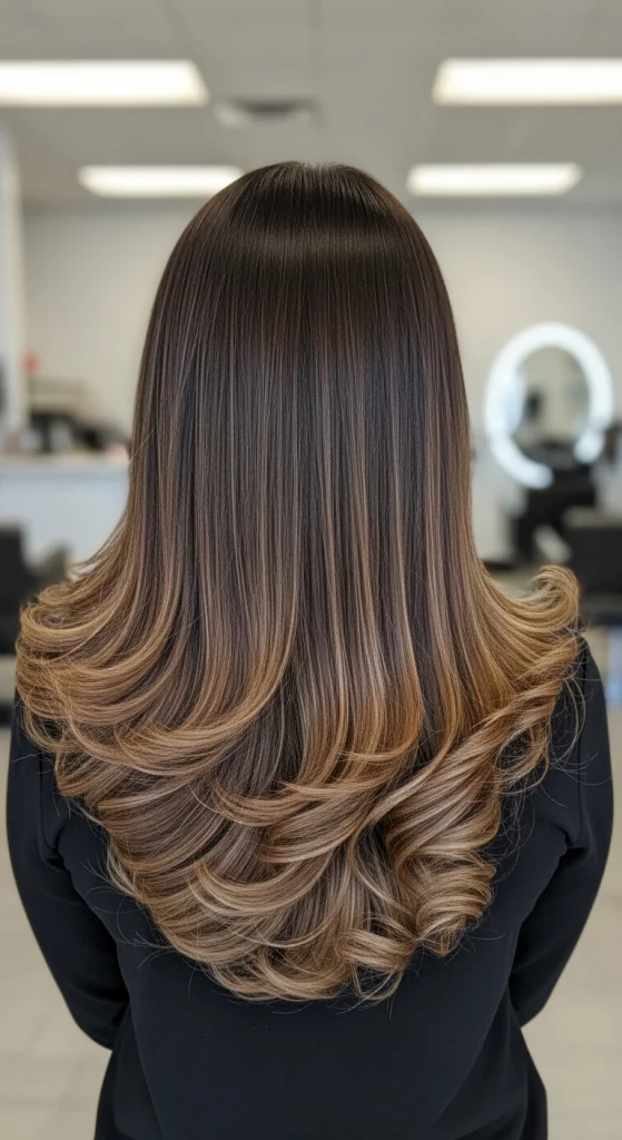 Dark Espresso Balayage