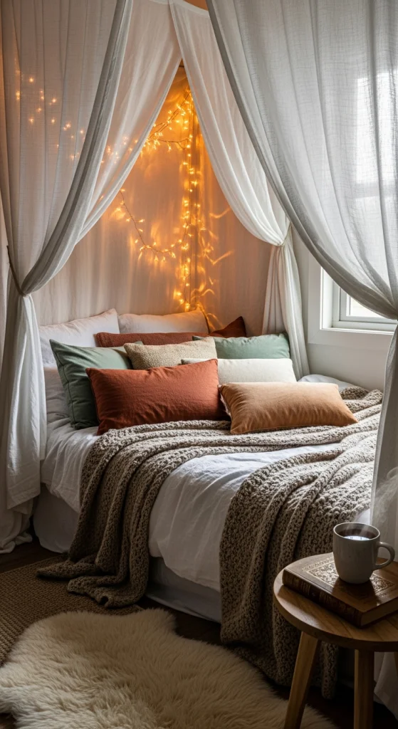 Design A Cozy Nook With Curtains