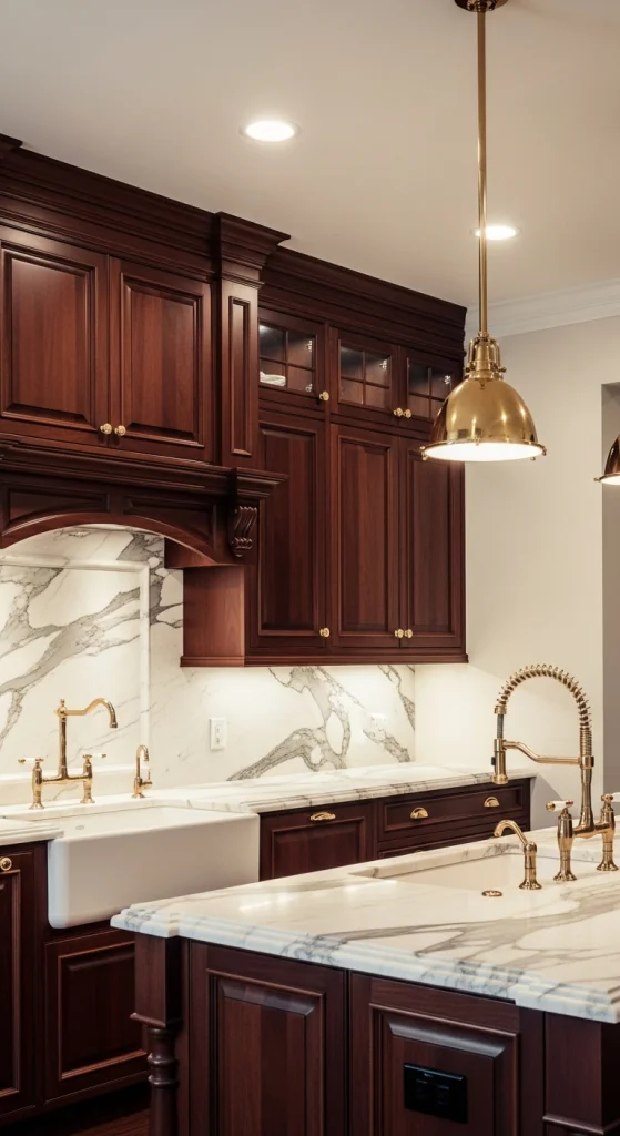 Dramatic Dark Cherry Elegance