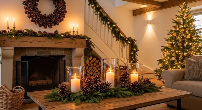 Eco-Friendly Pinecone Christmas Decor Ideas