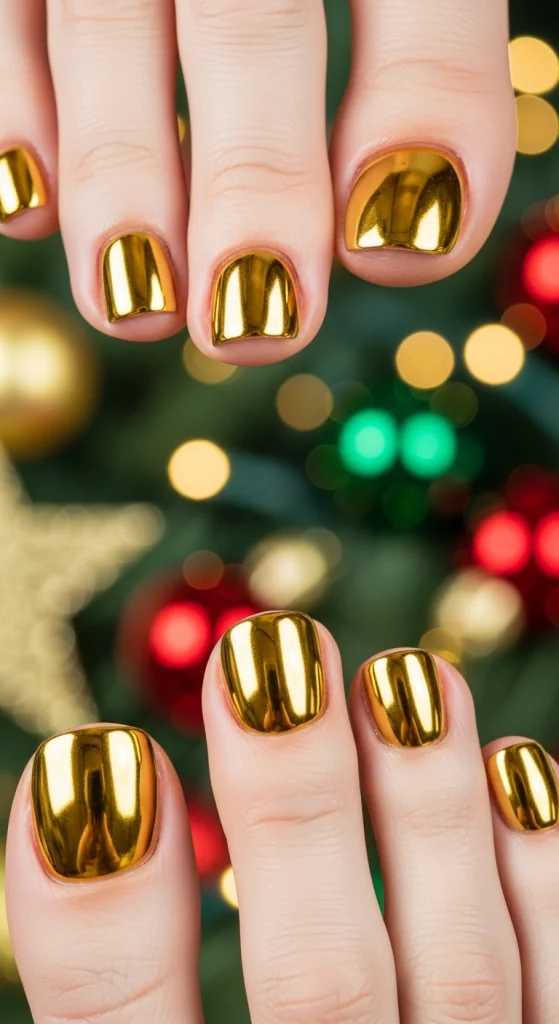 Holly Berry Pedicure