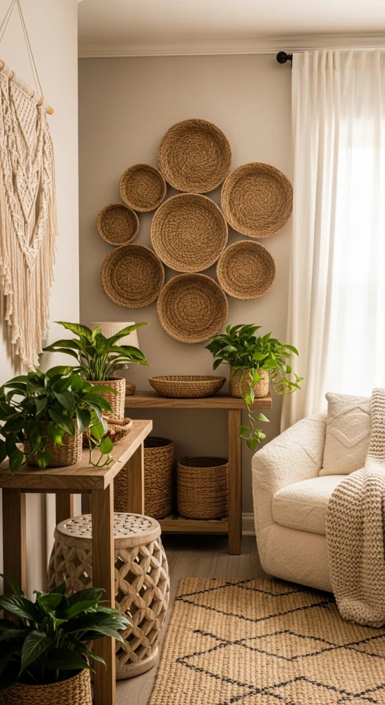 Incorporate Decorative Baskets