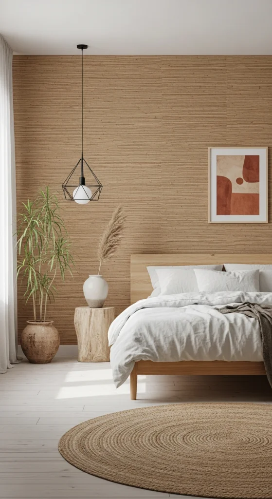 Japandi-Inspired Natural Wallpapers