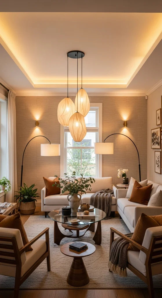 Luxurious Layered Lighting