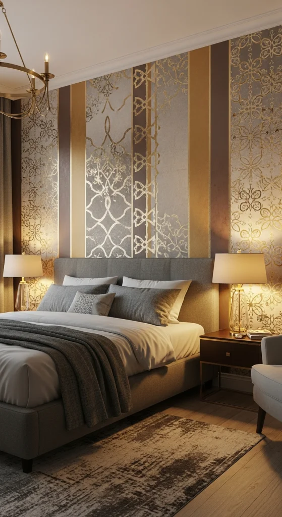 Metallic Accents And Shimmering Finishes