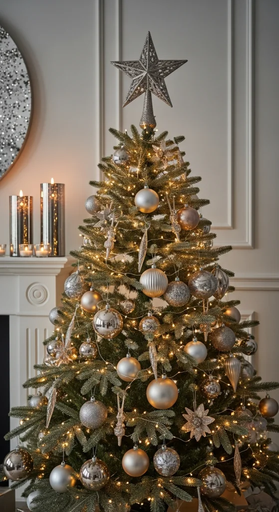 Metallic Accents with a Soft Touch
