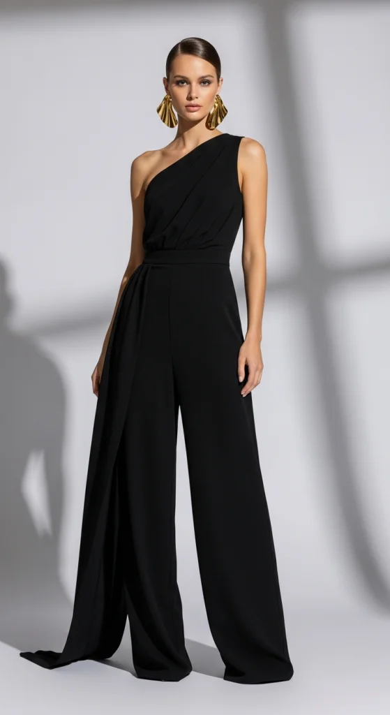 One-Shoulder Chic Jumpsuit