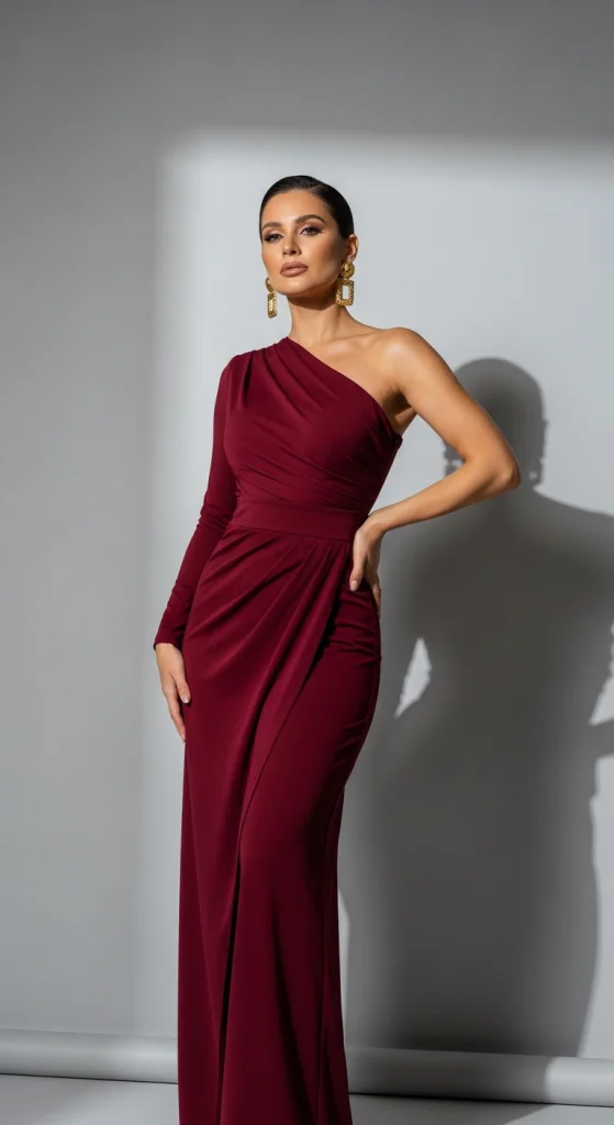 One-Shoulder Jumpsuit