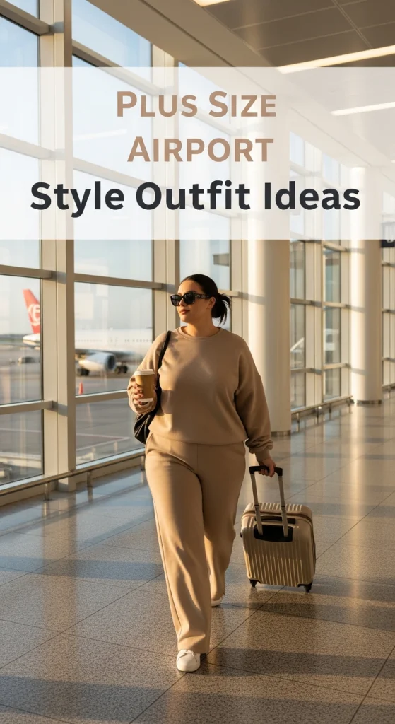 Plus Size Airport Style Outfit Ideas
