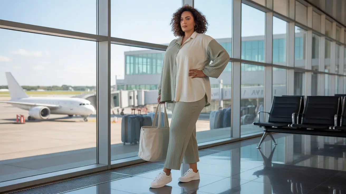 Plus Size Airport Style Outfit Ideas