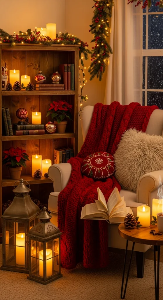Soft Ambient Lighting With Lanterns & Candles