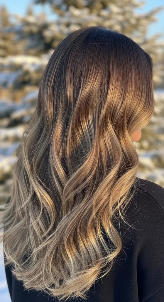 Soft Golden Balayage
