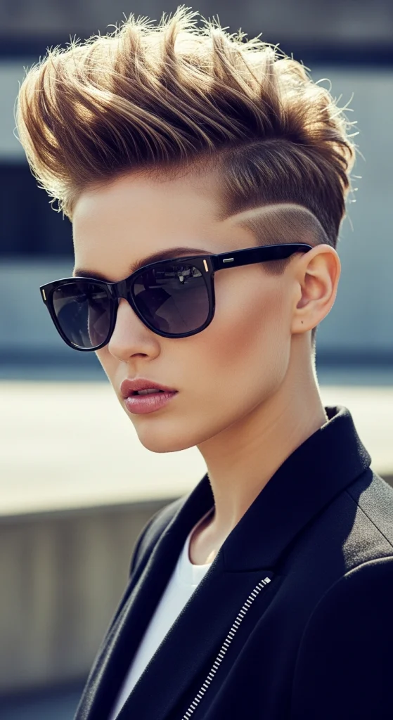 Spiky Pixie With Undercut