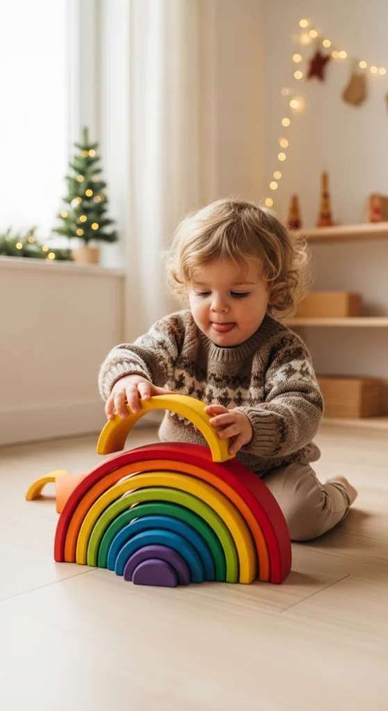 Stacking Rainbow Arches