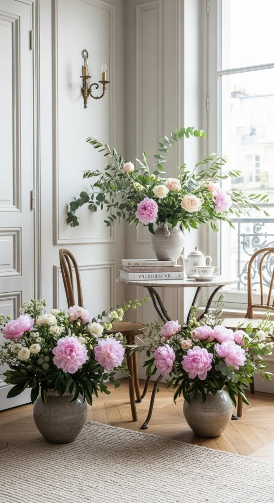 Style With Fresh Flowers & Greenery