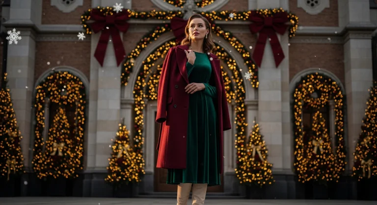 Winter Christmas Church Outfit Ideas