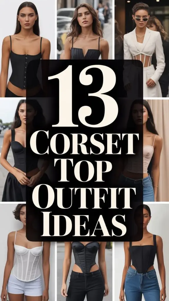 Corset Top Outfit Ideas