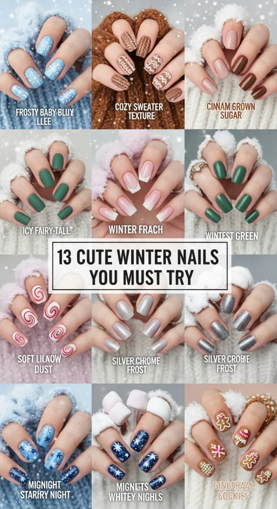 Cute Winter Nails You Must Try