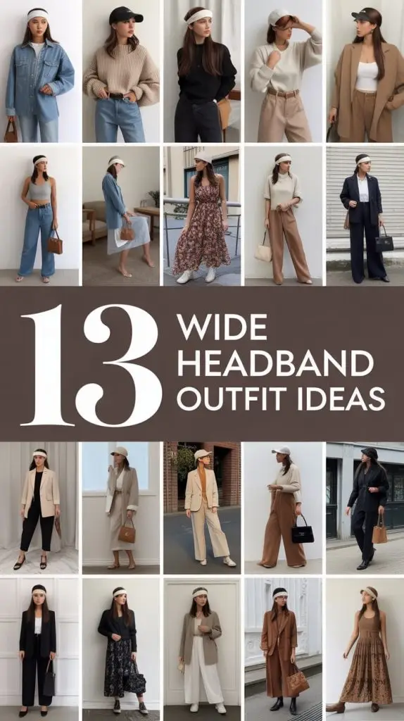 Wide Headband Outfit Ideas