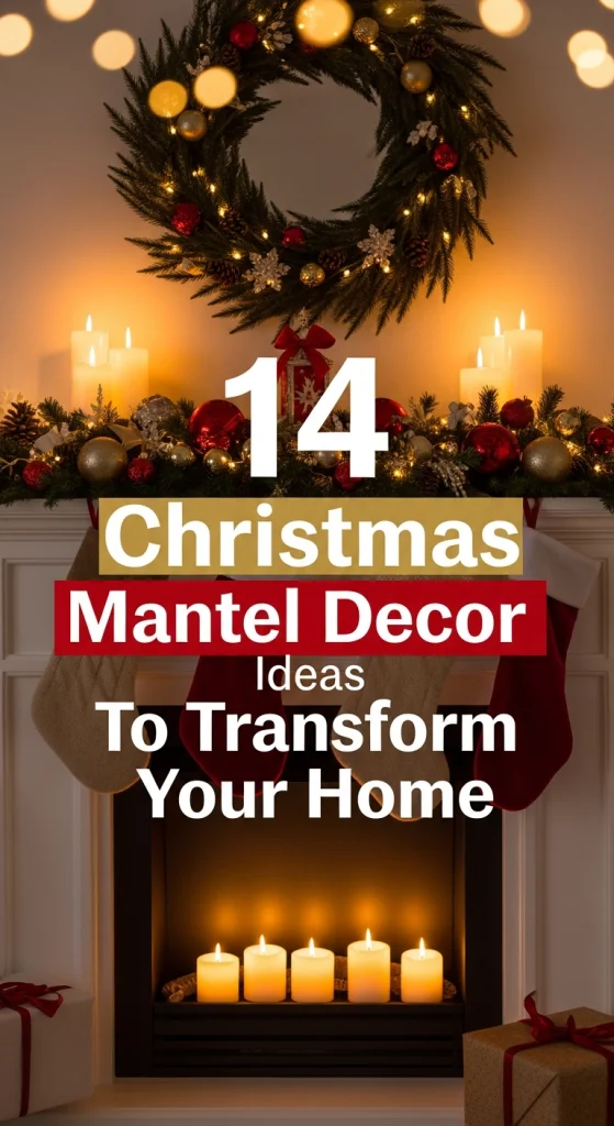 Christmas Mantel Decor Ideas