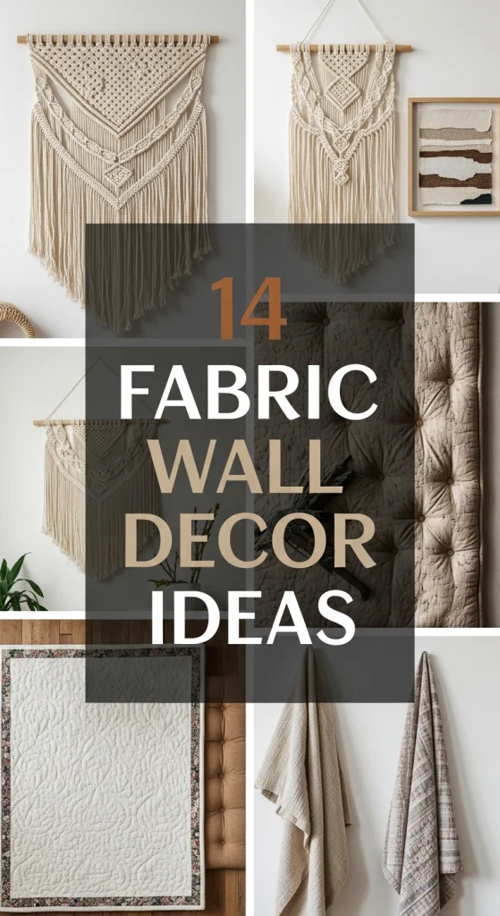 Fabric Wall Decor Ideas