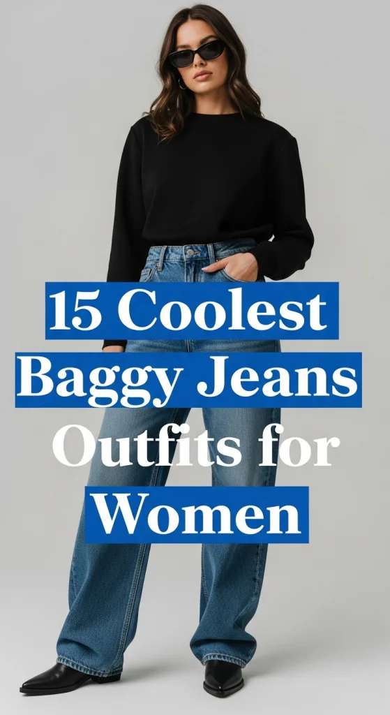 Coolest Baggy Jeans Outfits for Women