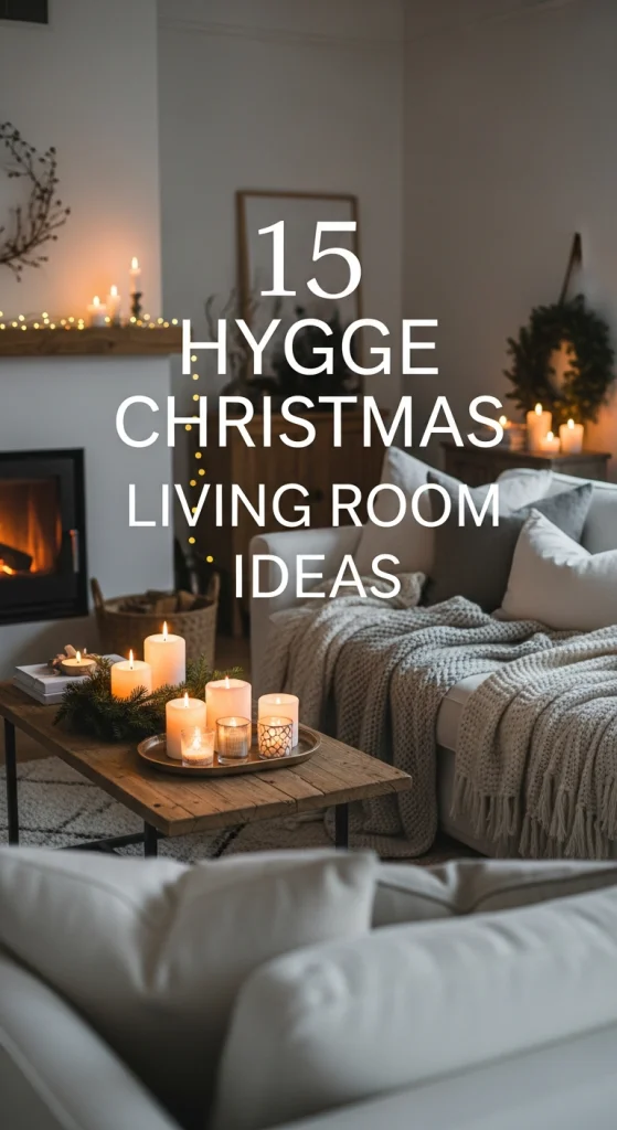 Hygge Christmas Living Room Ideas