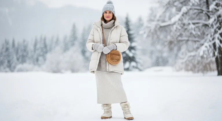 Aesthetic Snow Outfit Ideas