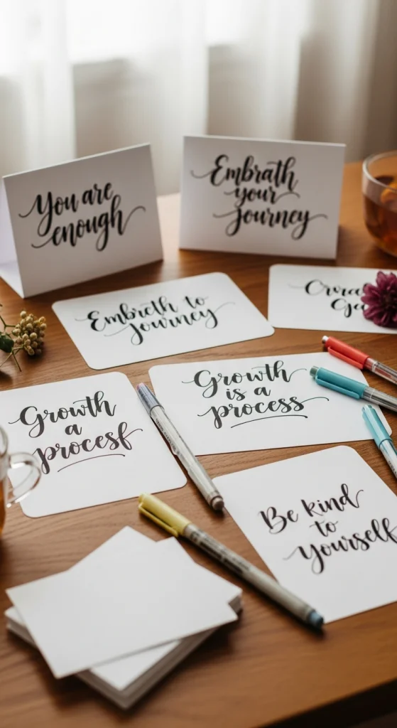Affirmation Card Station