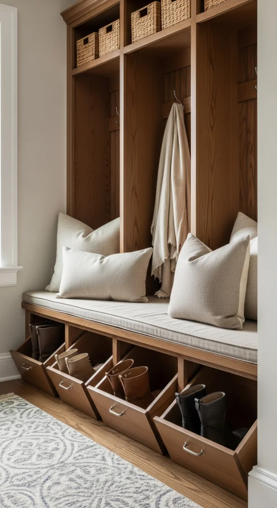 Bench With Under-Storage