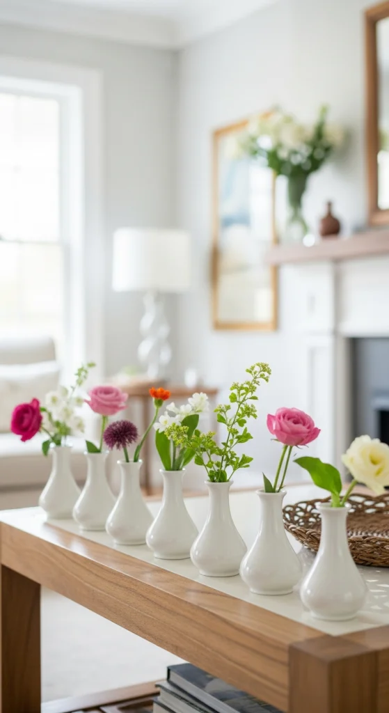 Bud Vases for Subtle, Delicate Charm