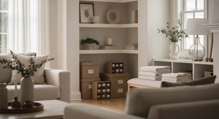 Christmas Cleanup and Organization Ideas