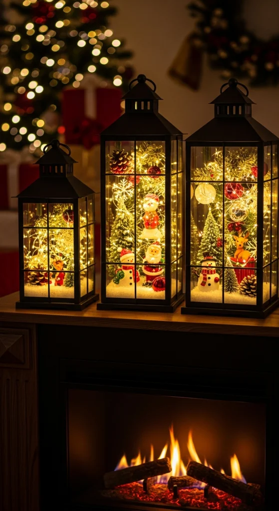 Christmas Lantern Display