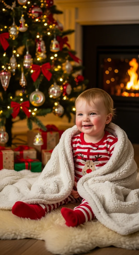 Cozy Pajama Sets and Plush Blankets
