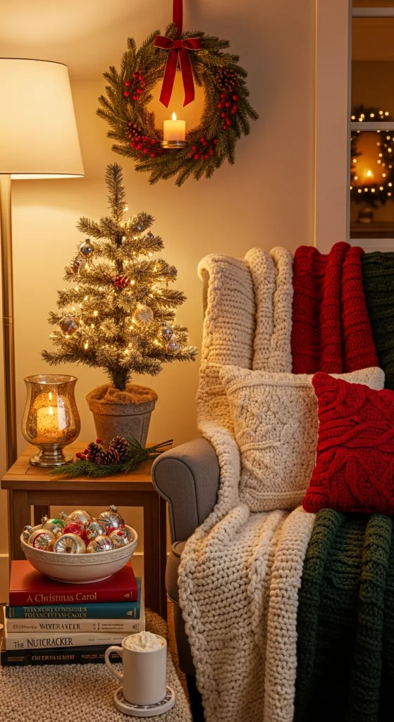 Cozy Reading Nook Display