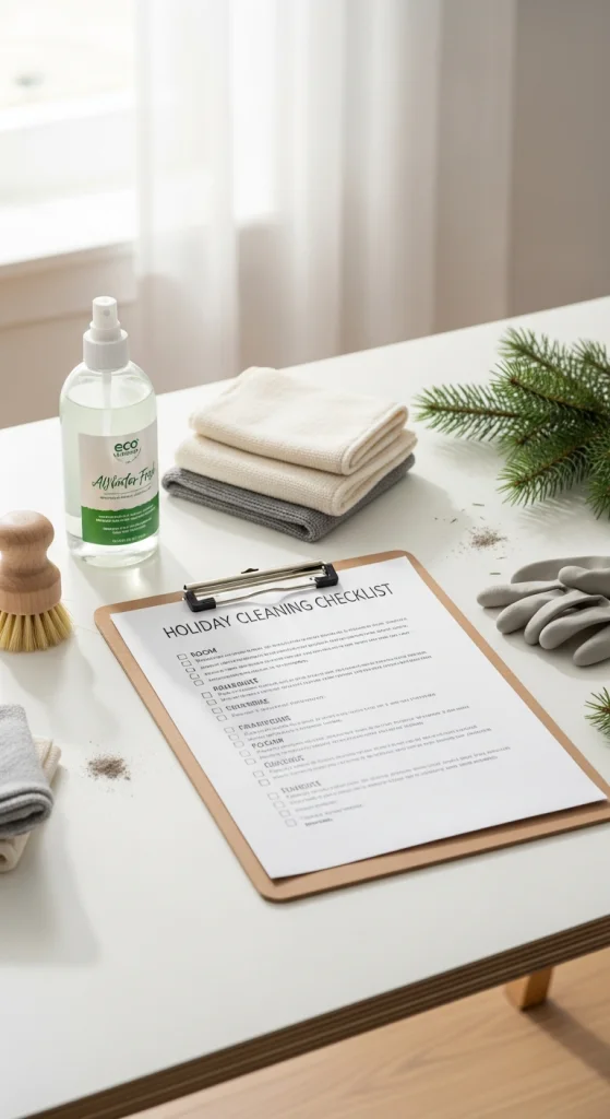 Create a Holiday-Specific Cleaning Checklist